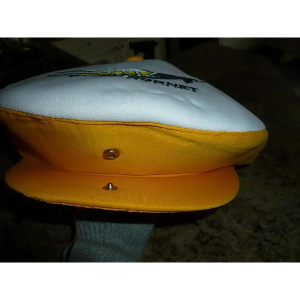 Vintage NWOT Hornet Logo Snapback Hat Cap Sportcap Mesh‎ Snapback